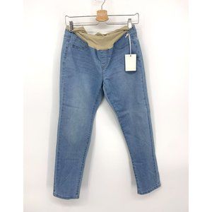 What's Kickin Maternity Light Wash Jeans NEW WITH TAGS